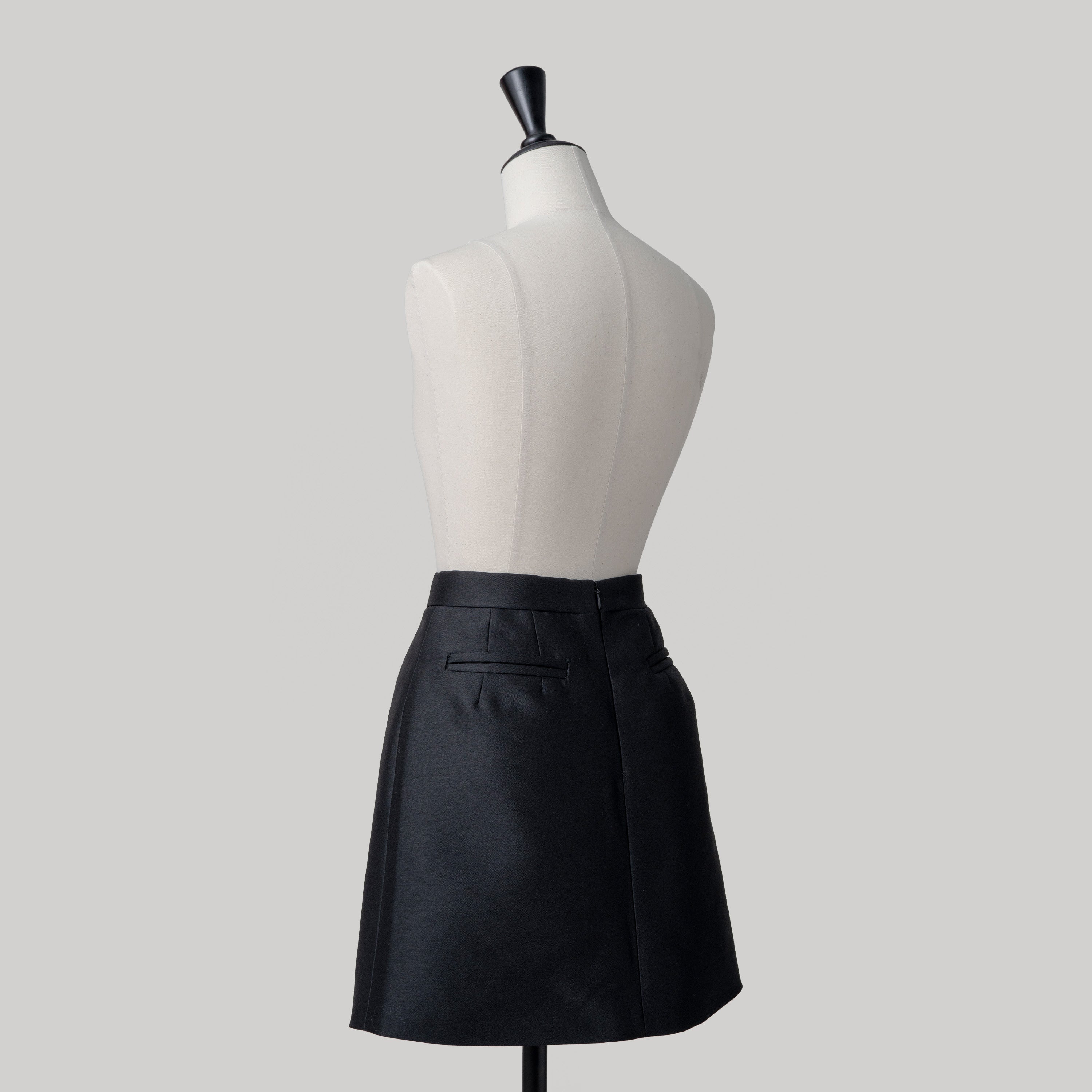 WOOL MINI SKIRT