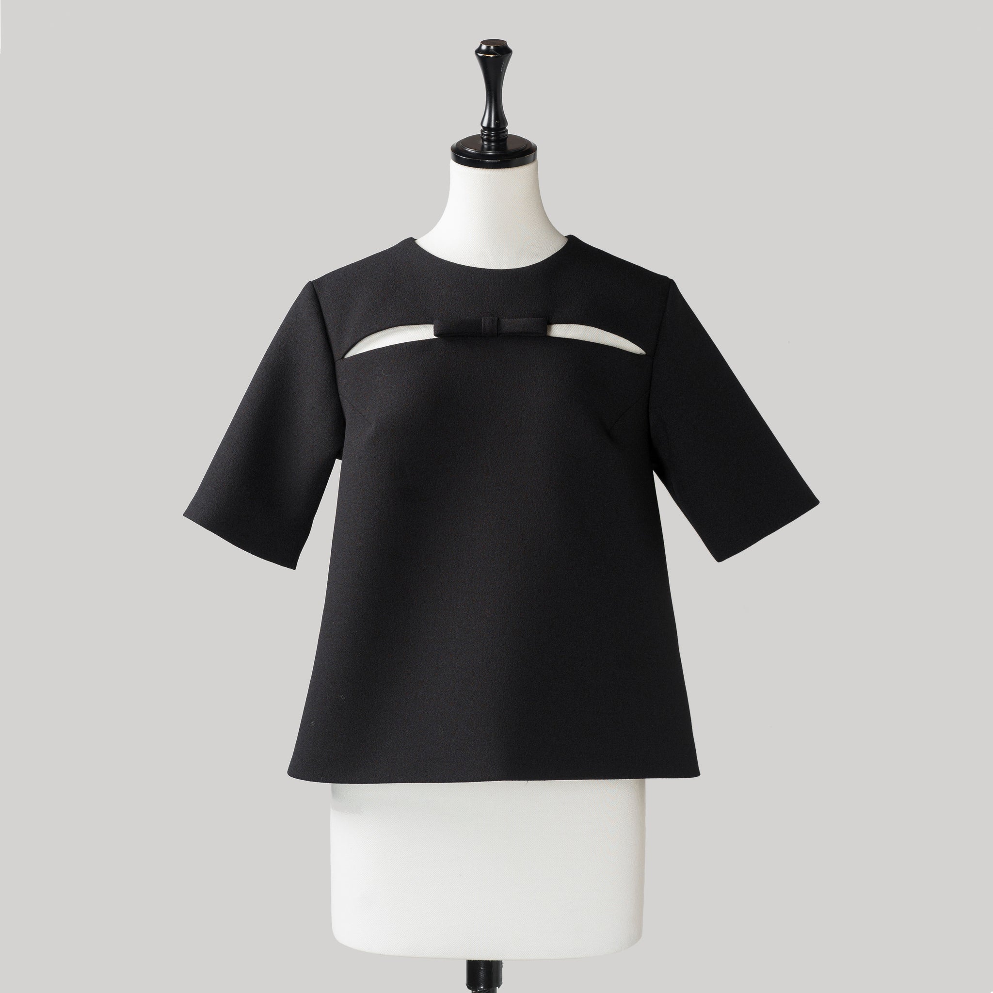 RIBBON SHORT SLEEVE