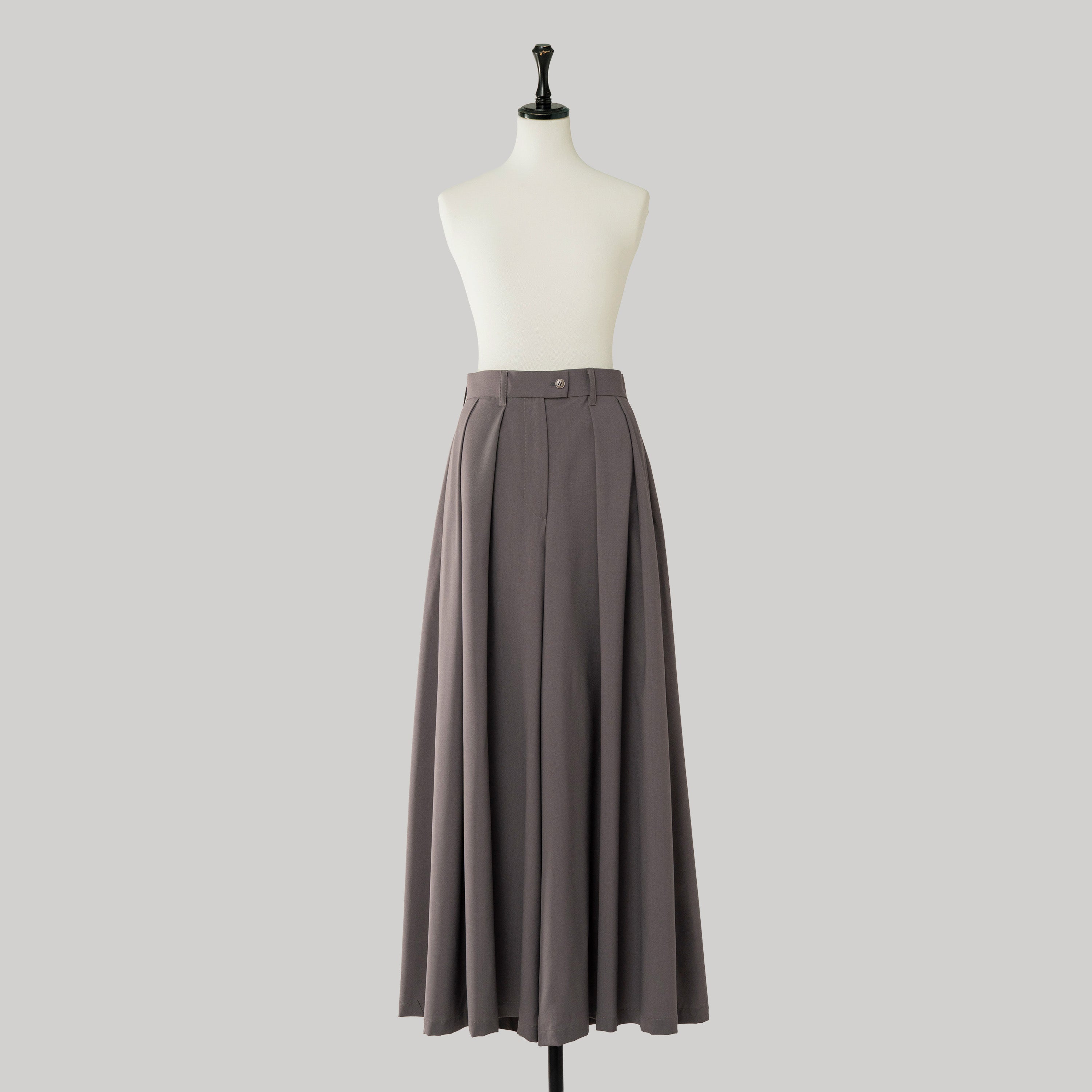 WOOL WIDE PANTS