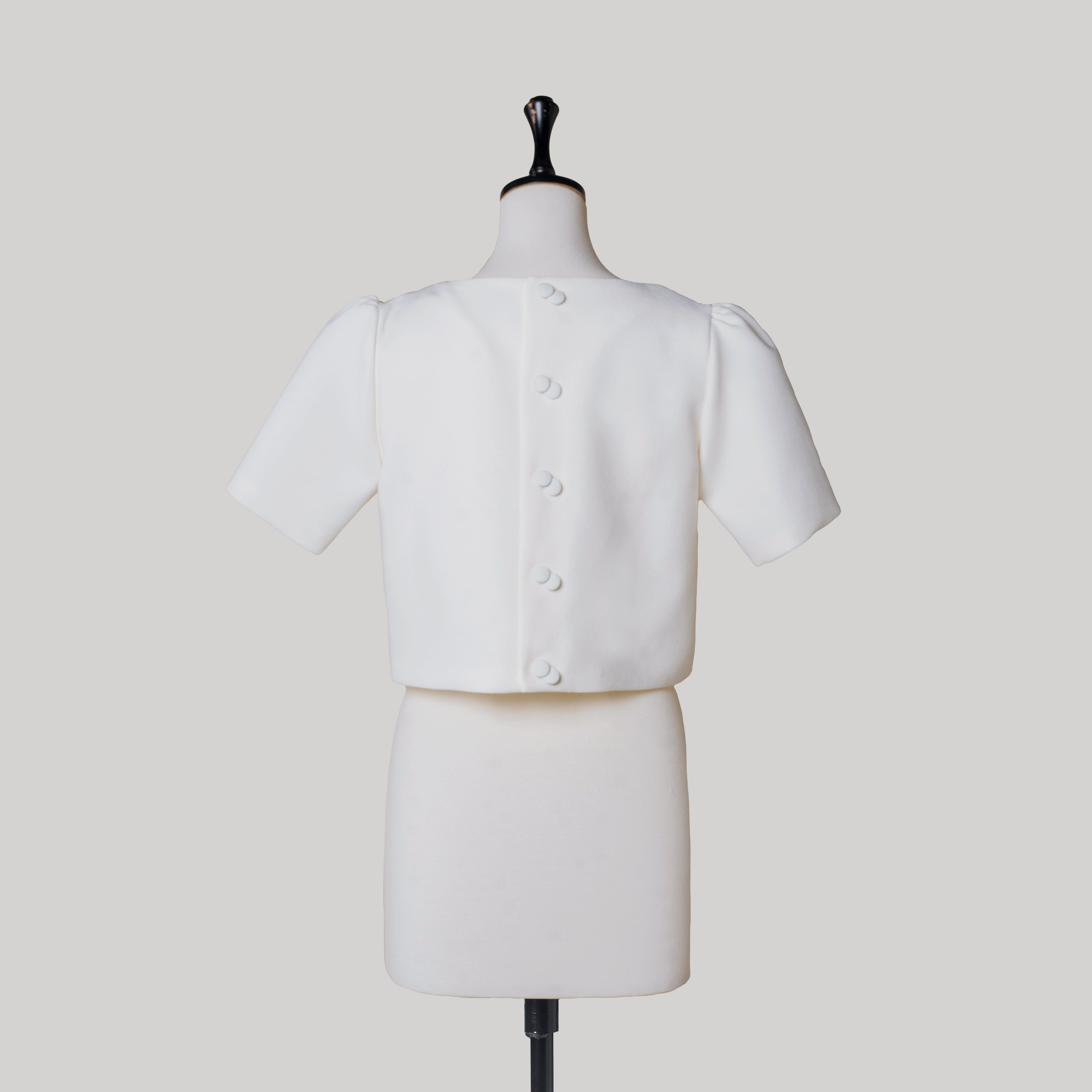 TWIN BUTTON BLOUSE
