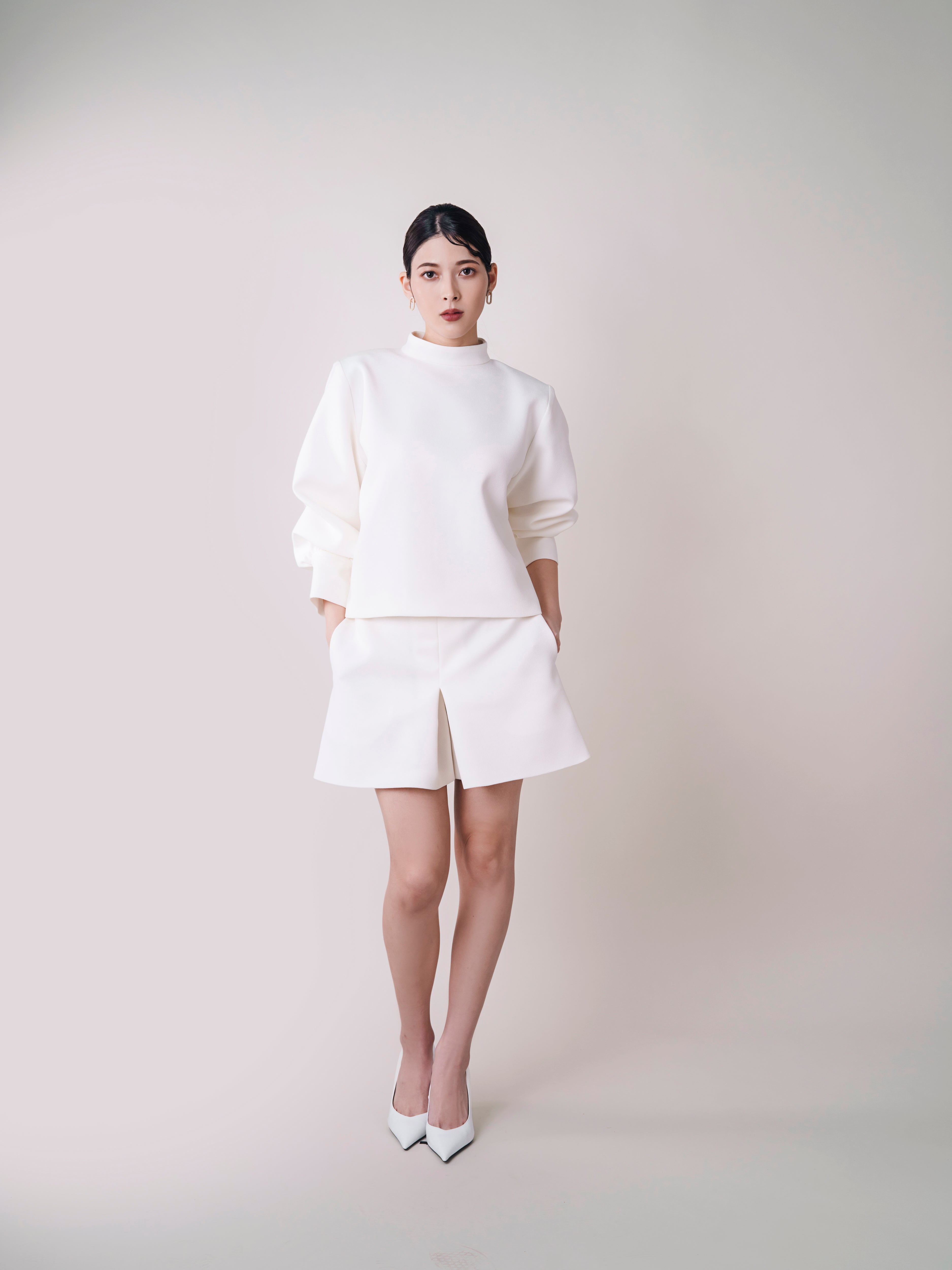 【当店限定販売】 予約] Pachman TUCK CULOTTE パンツ