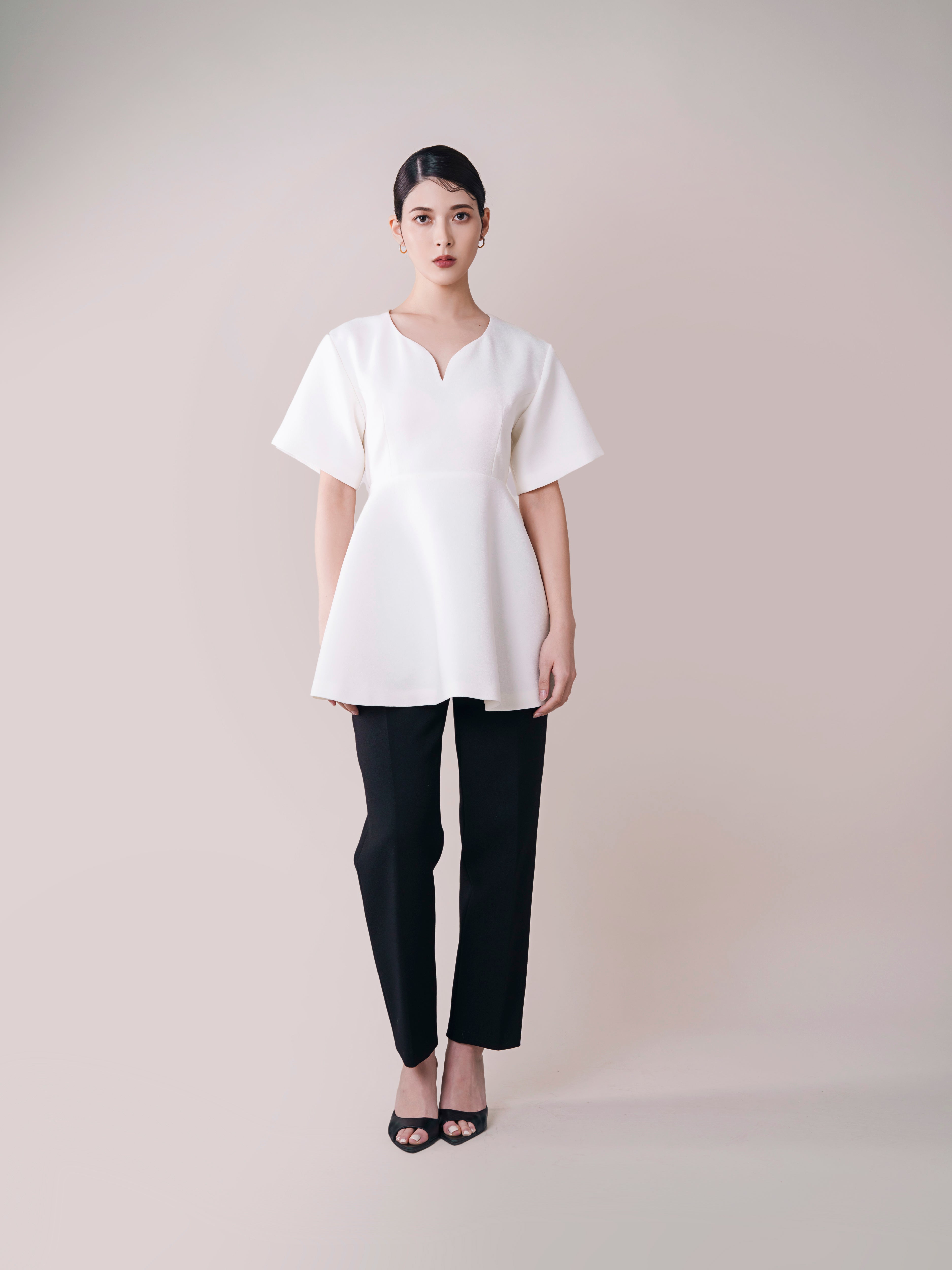 FLARE BLOUSE