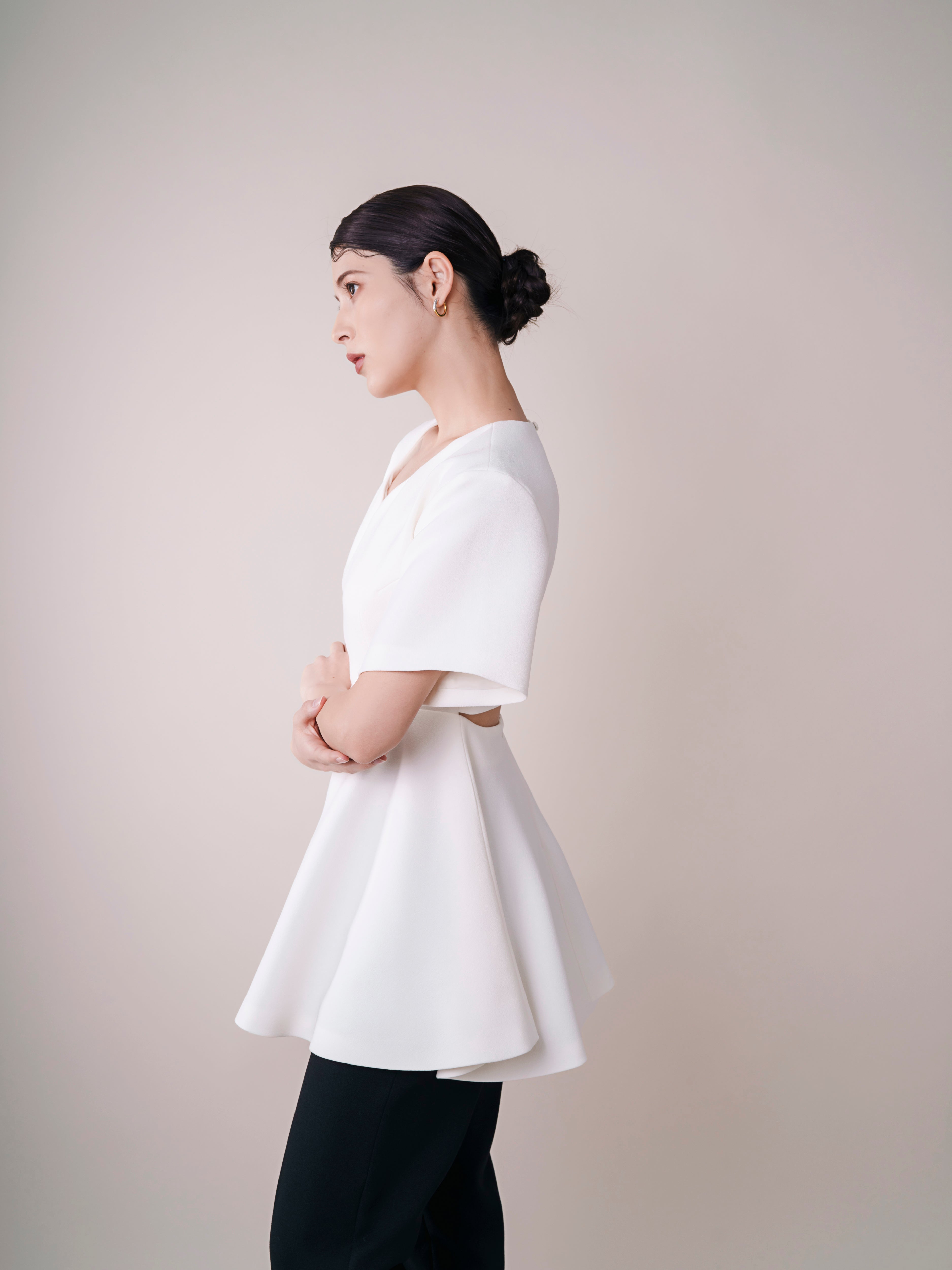FLARE BLOUSE