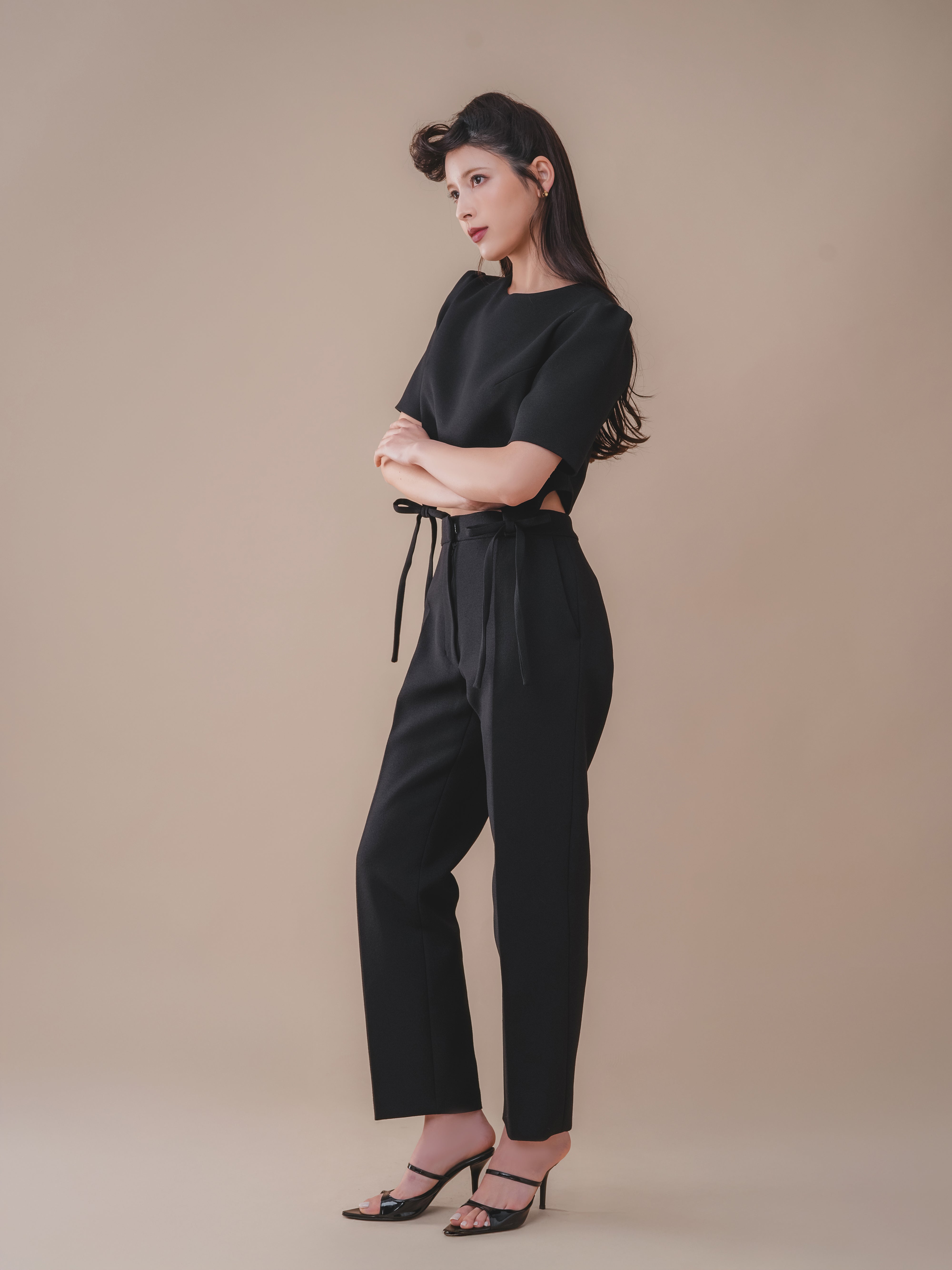 DOUBLE RIBBON BLOUSE