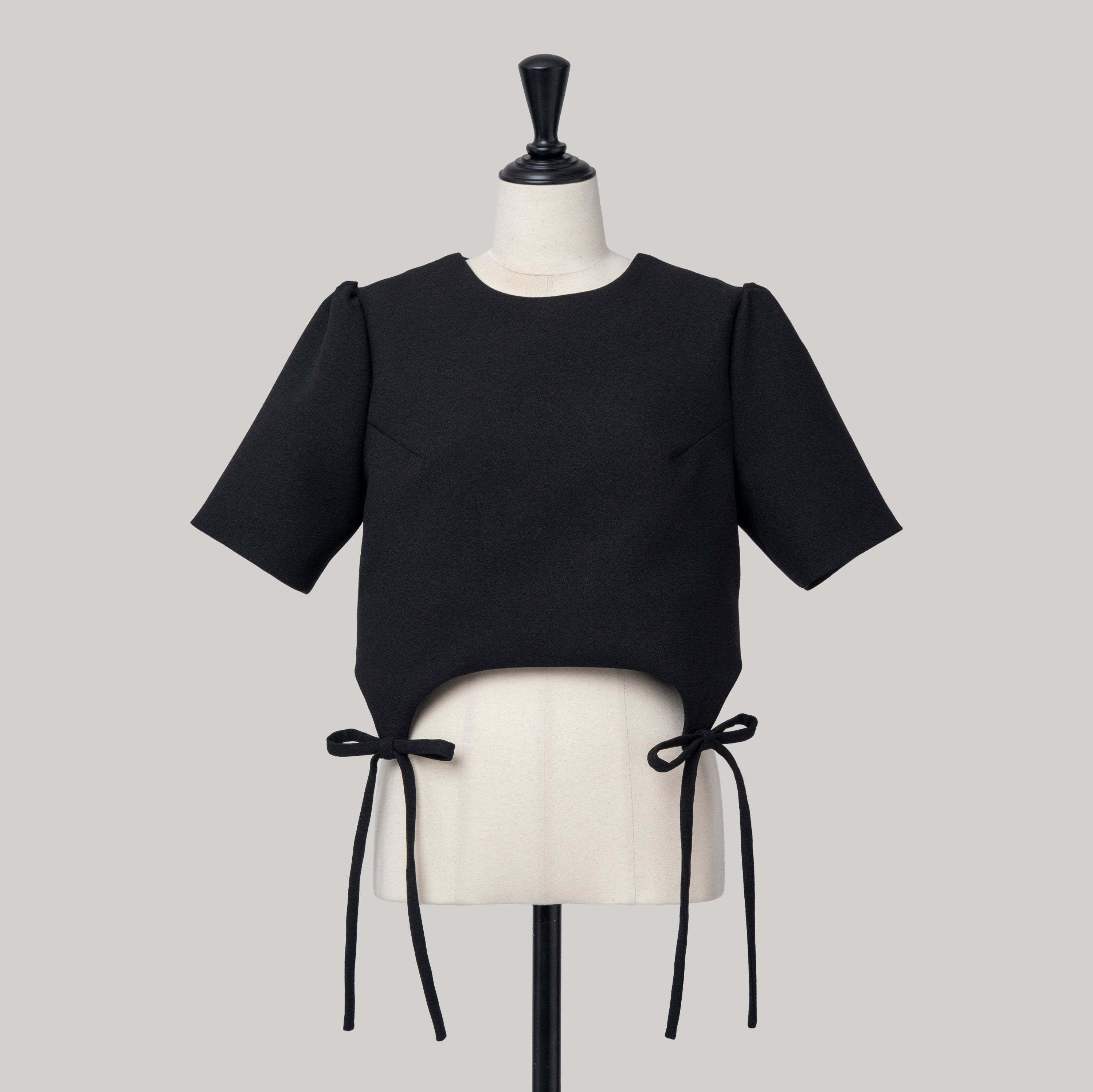 パハマン　pachman RIBBON SHIRTS リボンシャツ　黒 Pachman