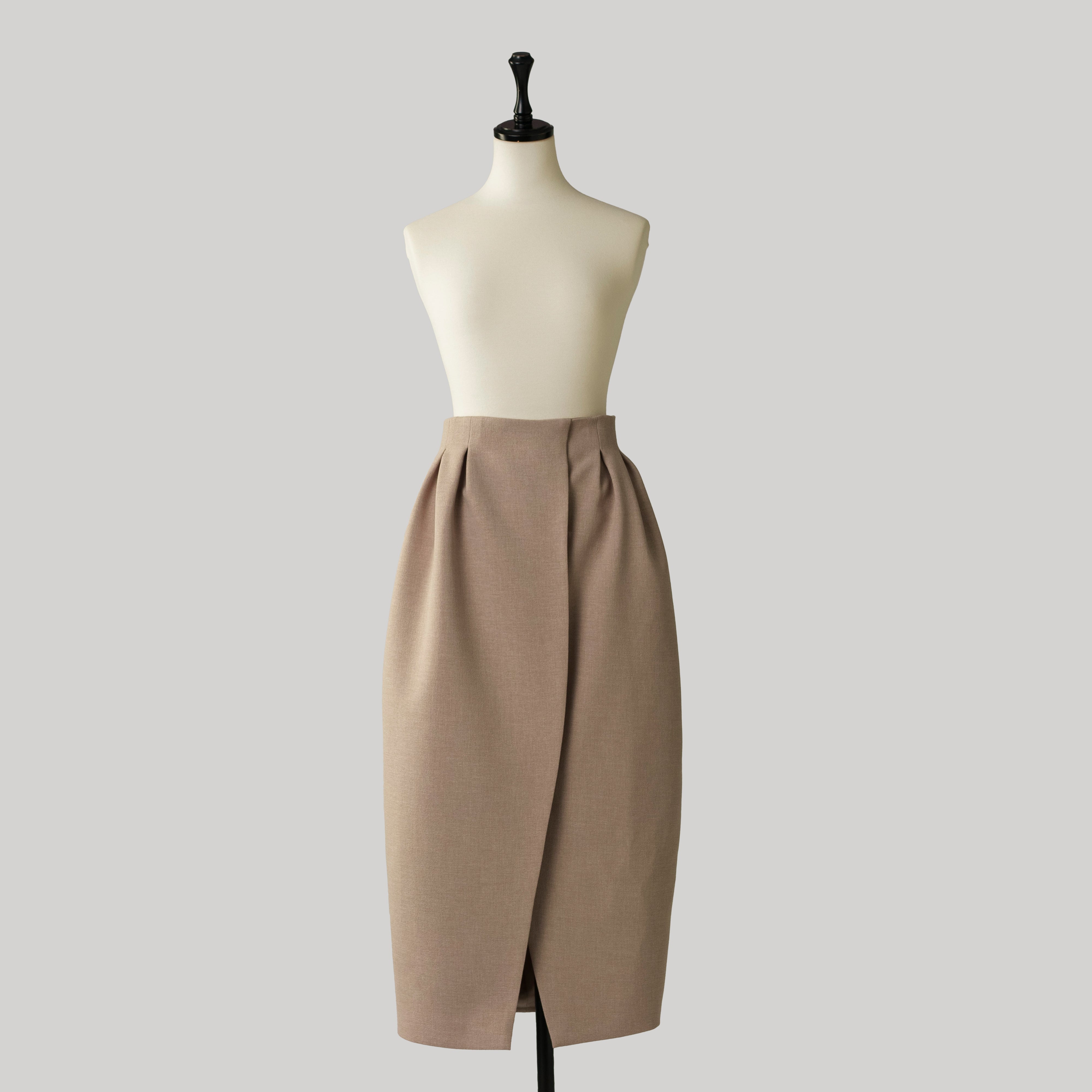 [予約] Pachman TULIP SKIRT (BEG/GRAY)